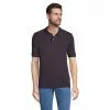 Lands' End Men's Banded Short Sleeve Mesh Polo