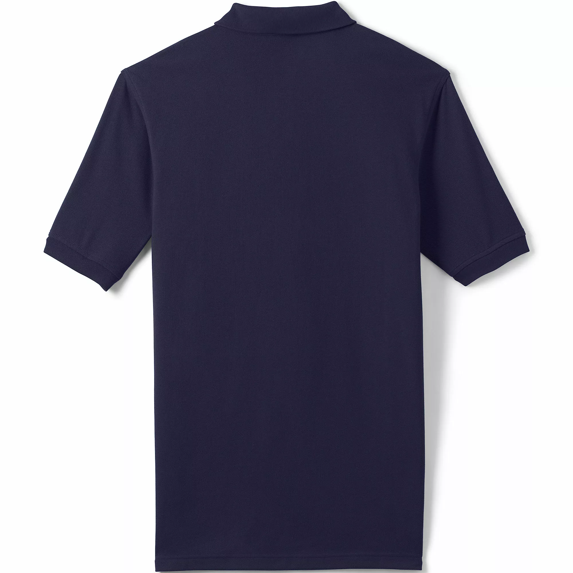 Lands' End Men's Banded Short Sleeve Mesh Polo - Image 6