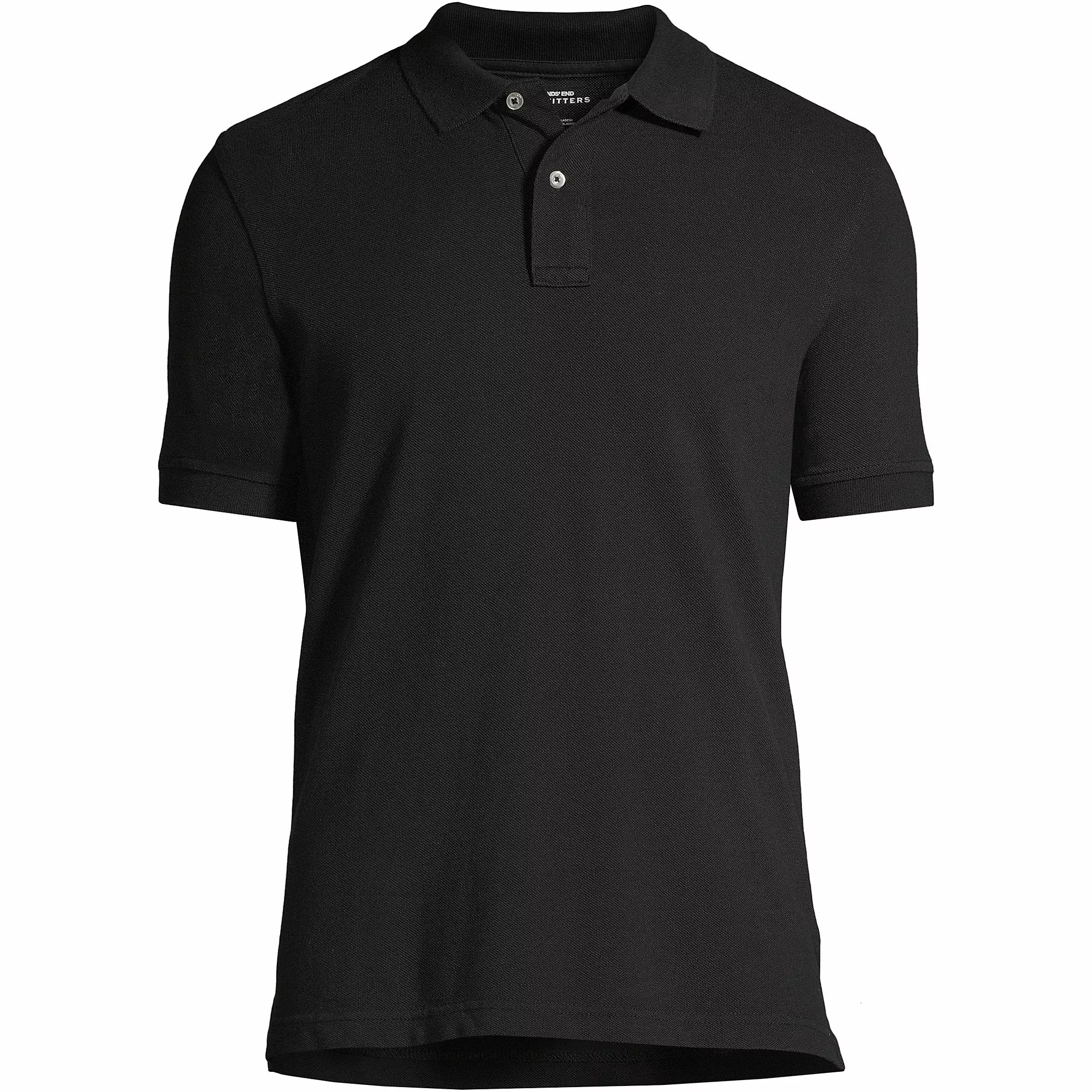 Lands' End Men's Big & Tall Banded Short Sleeve Mesh Polo - Image 2