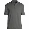 Lands' End Men's Big Banded Short Sleeve Pima Polo