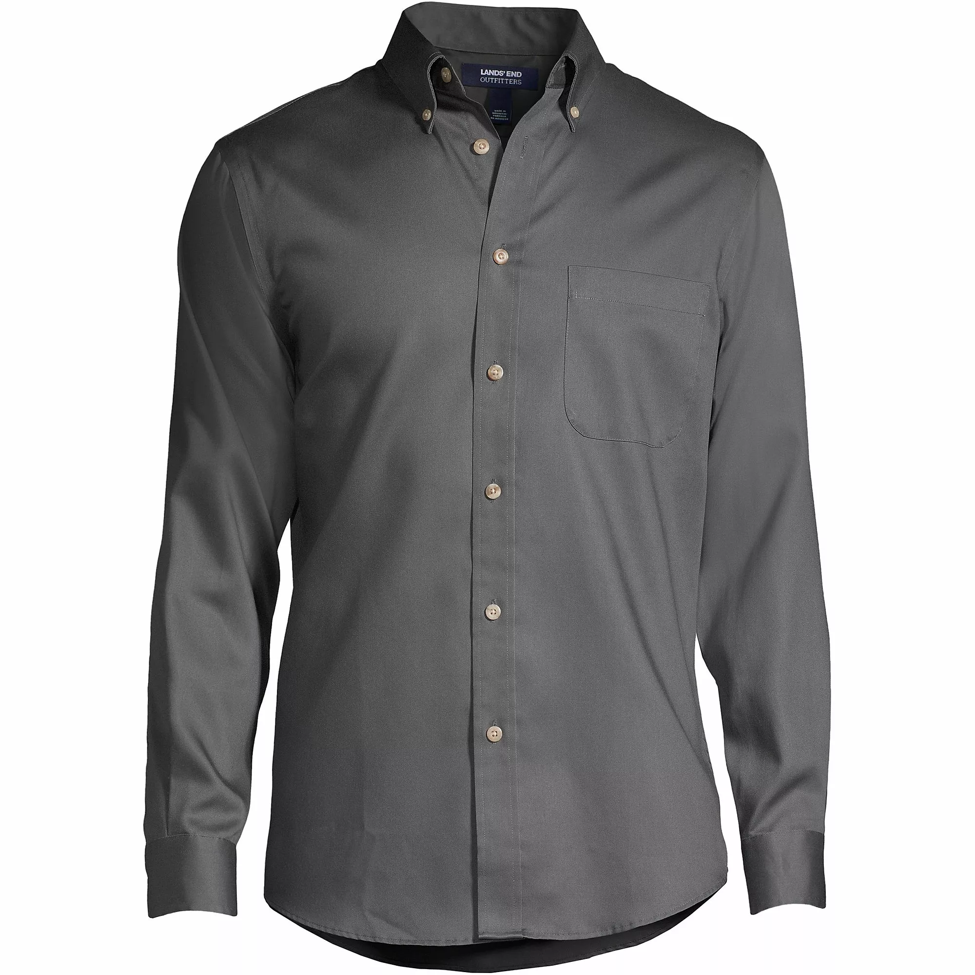 Lands' End Men's Long Sleeve Performance Twill Shirt - Image 5