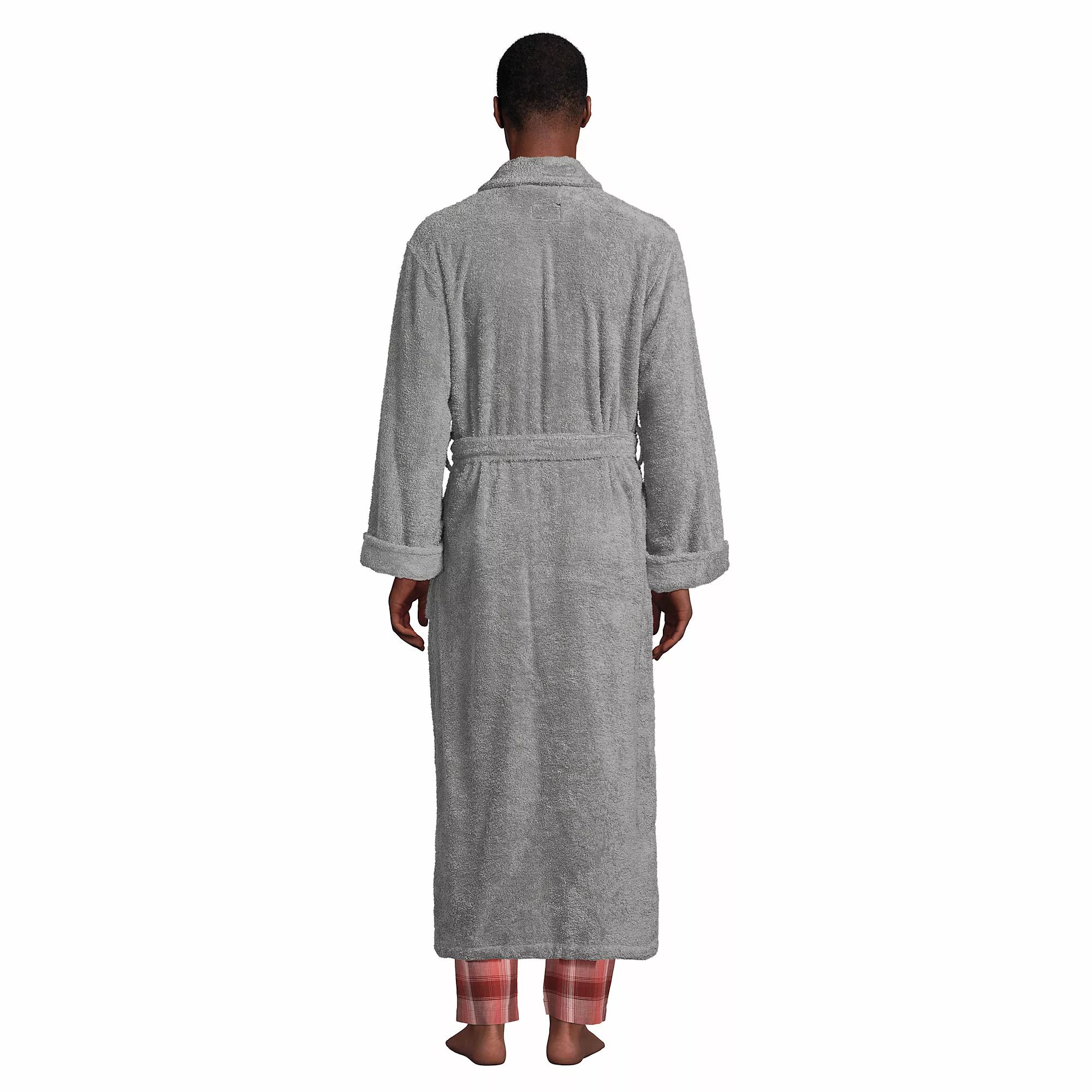 Lands' End Men's Full Length Turkish Terry Robe - Image 2