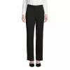 Lands' End Women's Washable Wool Plain Comfort Trousers