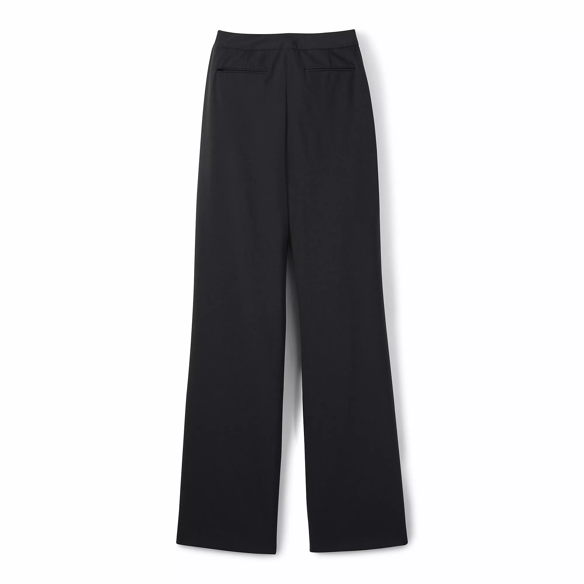 Lands' End Women's Washable Wool Plain Comfort Trousers - Image 3