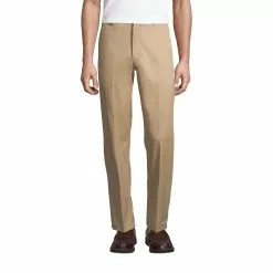 Lands' End Men's Plain Front Chino Pants