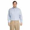 Lands' End Men's Big & Tall Long Sleeve Buttondown No Iron Pinpoint Shirt