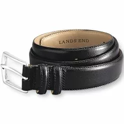 Lands' End Men's Glove Leather Belt
