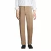 Lands' End Men's Traditional Fit Pleated No Iron Chino Pants