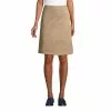Lands' End Women's Blend Chino Skort Top Of Knee