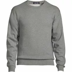Lands' End Unisex Big Crewneck Sweatshirt
