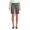 Lands' End Women's Plain Front Blend Chino Shorts