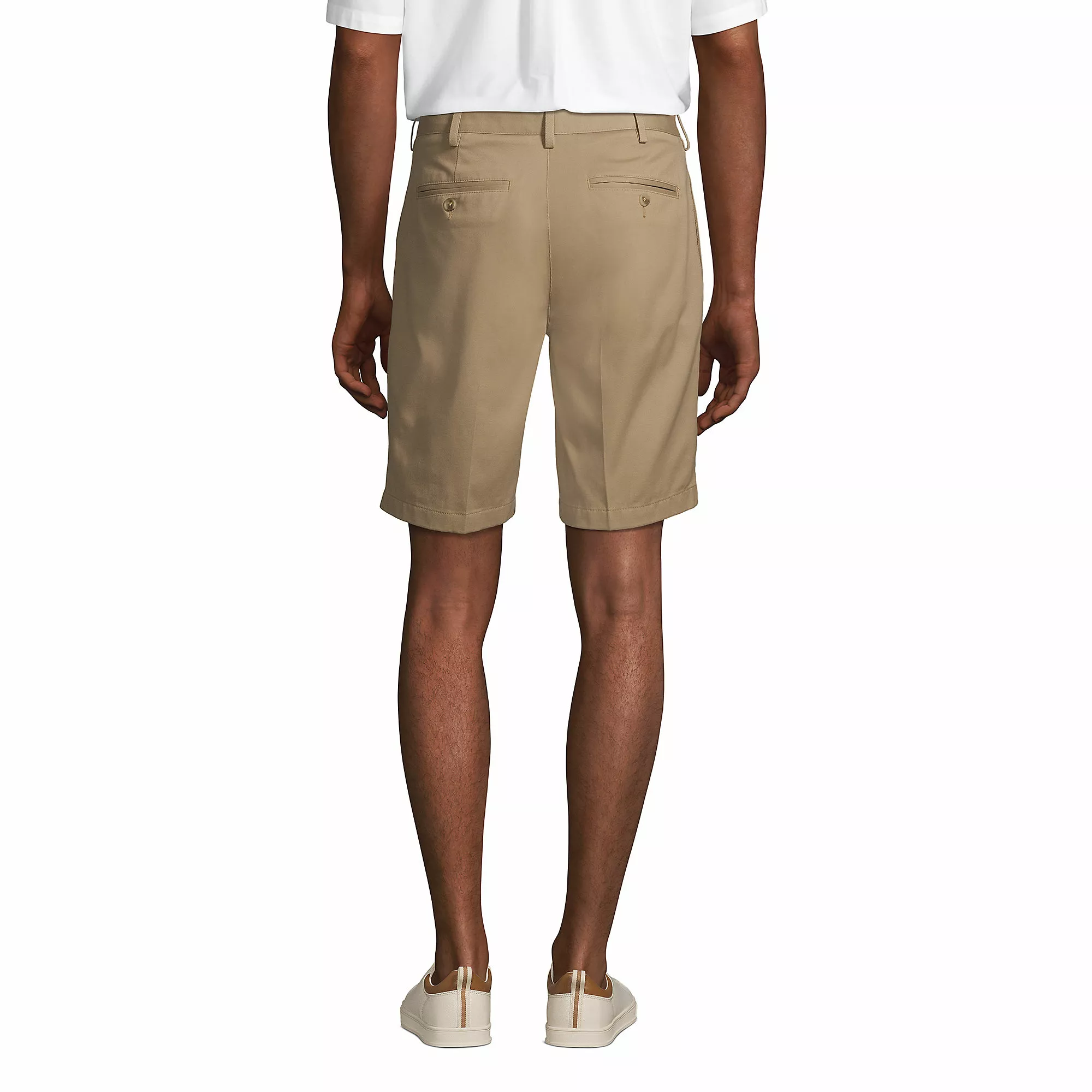 Lands' End Men's Big 9" Traditional Fit No Iron Chino Shorts - Image 2