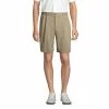Lands' End Men's Traditional Fit Pleated 9 Inch No Iron Chino Shorts