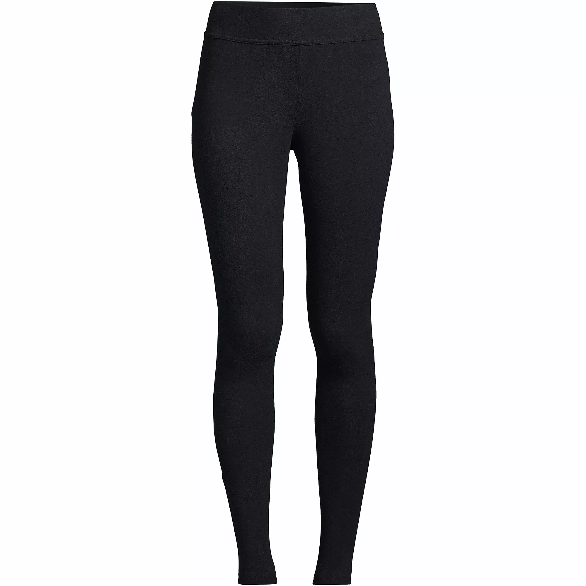 Lands' End Women's Plus Size Starfish Mid Rise Knit Leggings - Image 5