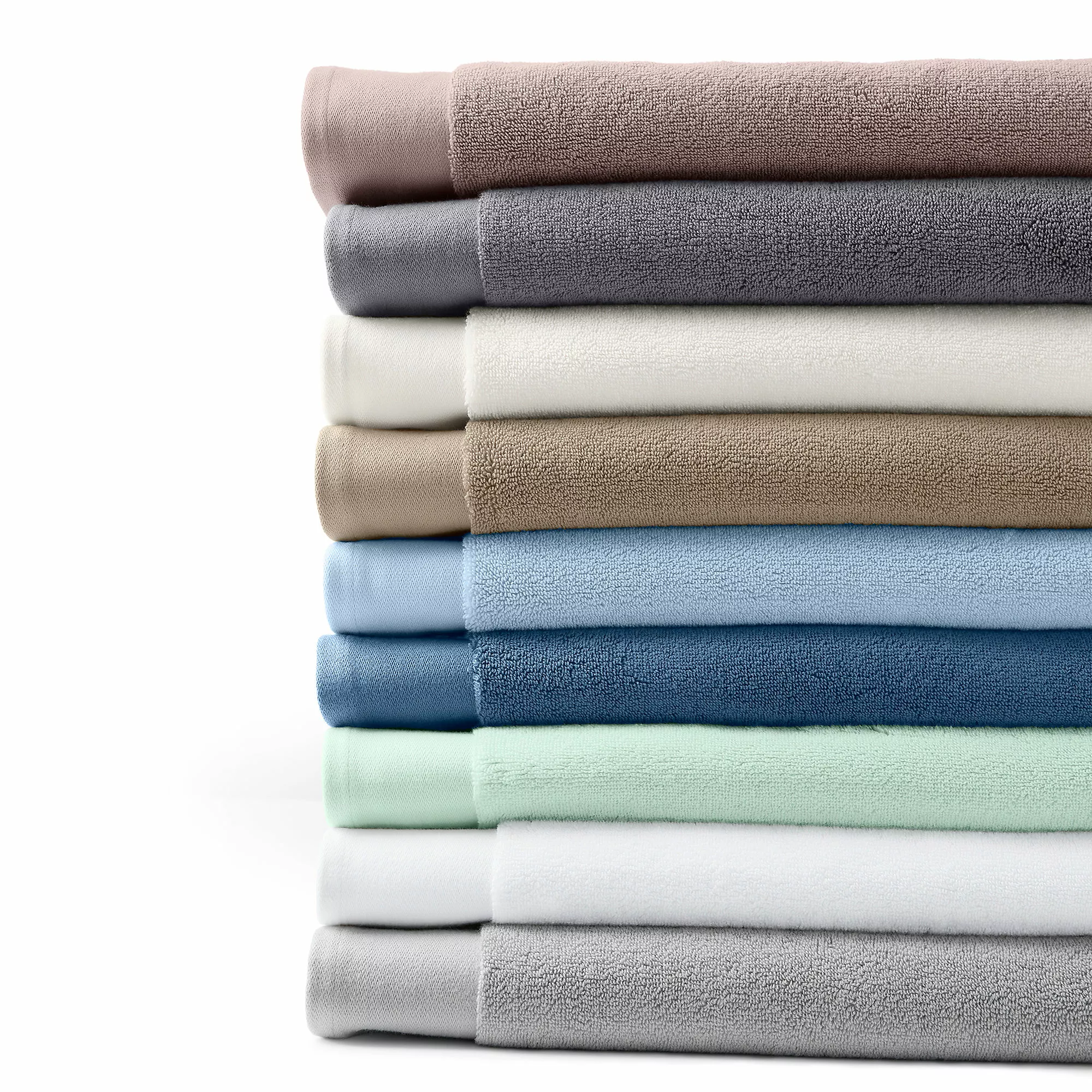 Lands' End Turkish Cotton Spa 6-Piece Towel Set - Image 2