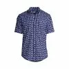 Lands' End Men's Short Sleeve Traditional Fit No Iron Sportshirt