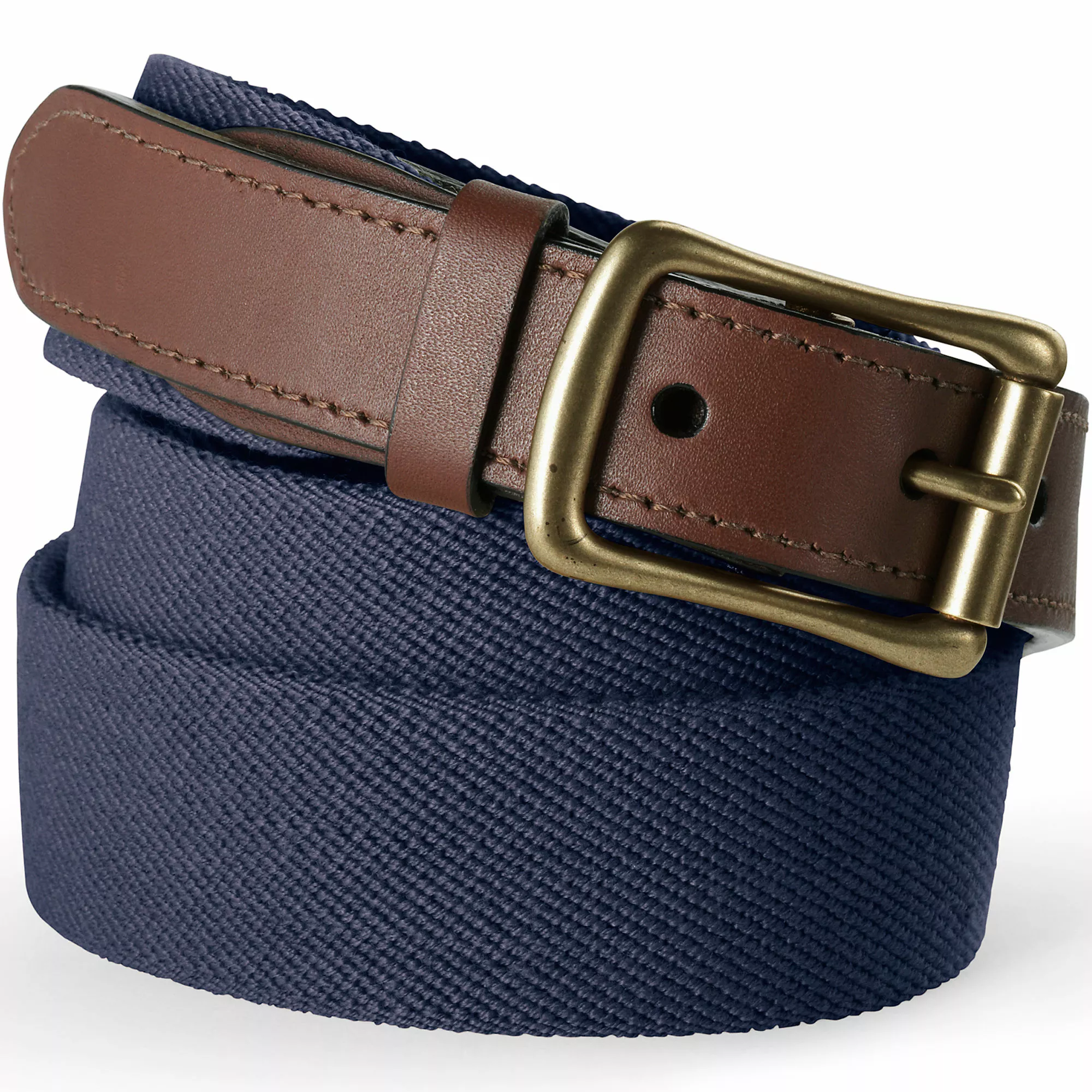 Lands' End Men's Big Elastic Surcingle Belt