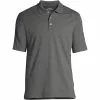 Lands' End Men's Big Short Sleeve Hemmed Pima Polo Shirt