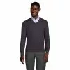Lands' End Men's Long Sleeve Performance Tailored Fit V-neck Sweater
