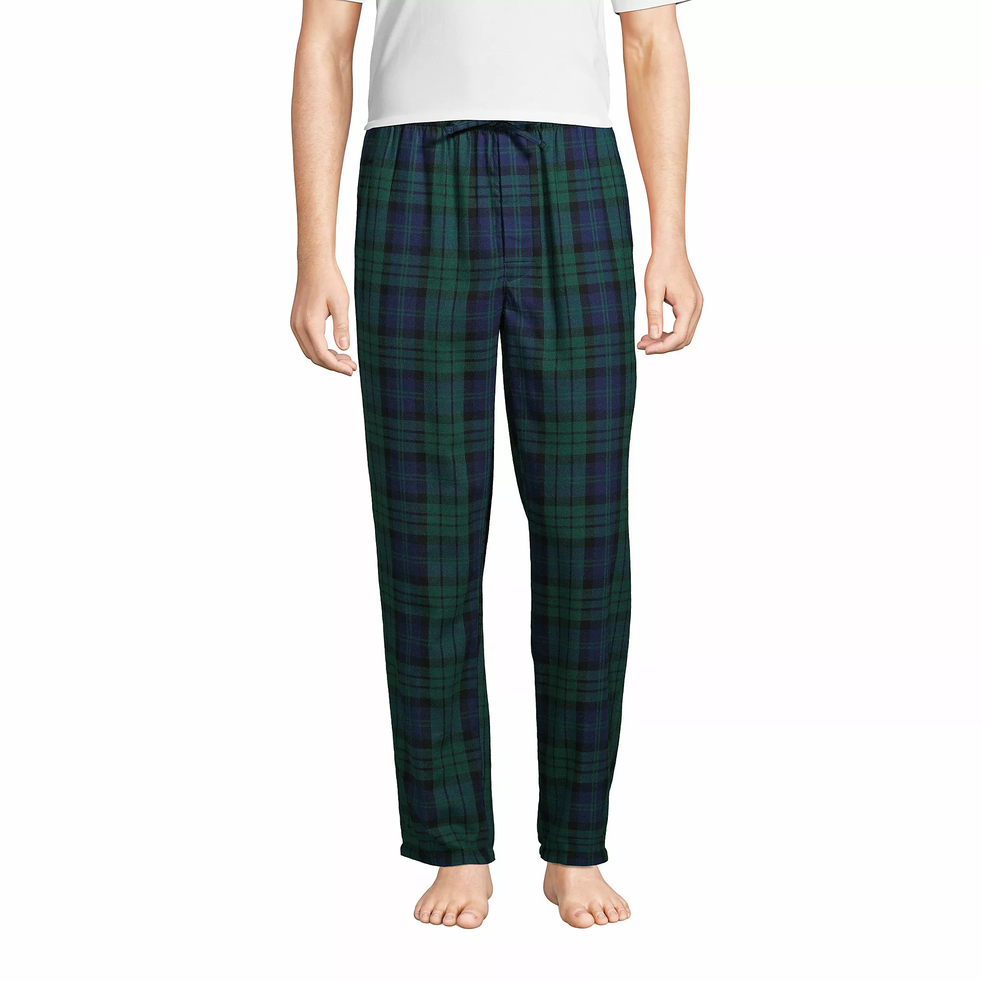 Lands' End Men's Flannel Pajama Pants