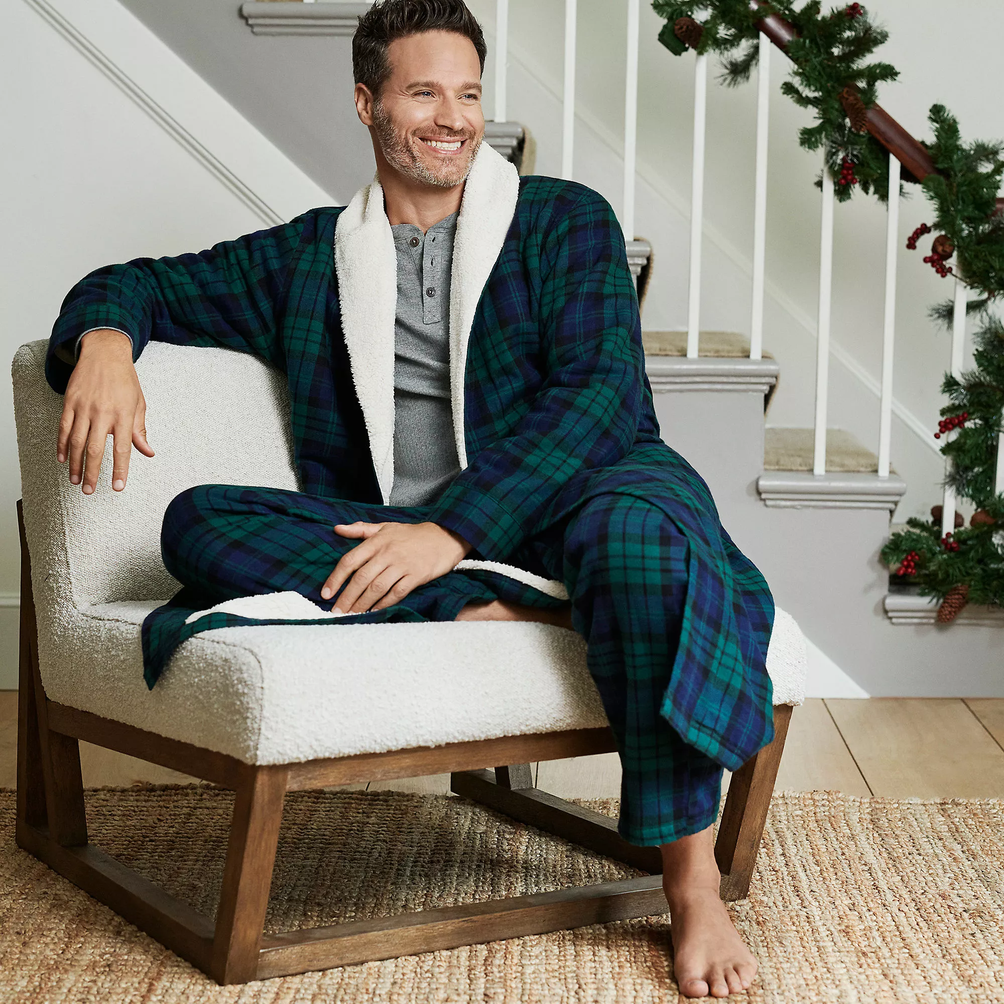 Lands' End Men's Flannel Pajama Pants - Image 6