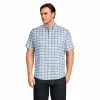 Lands' End Men's Big And Tall Short Sleeve Traditional Fit No Iron Sportshirt