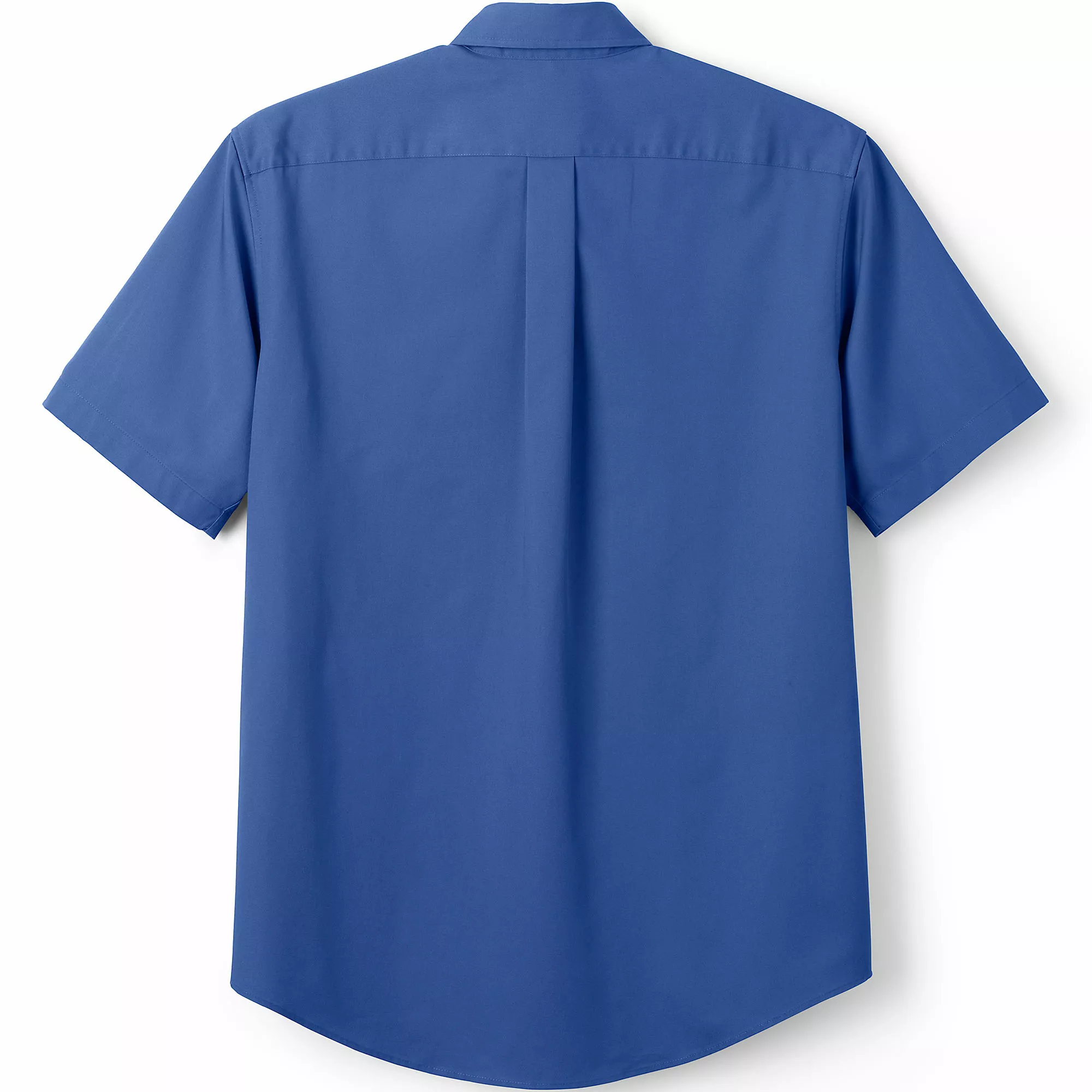 Lands' End Men's Short Sleeve Straight Collar Work Shirt - Image 3