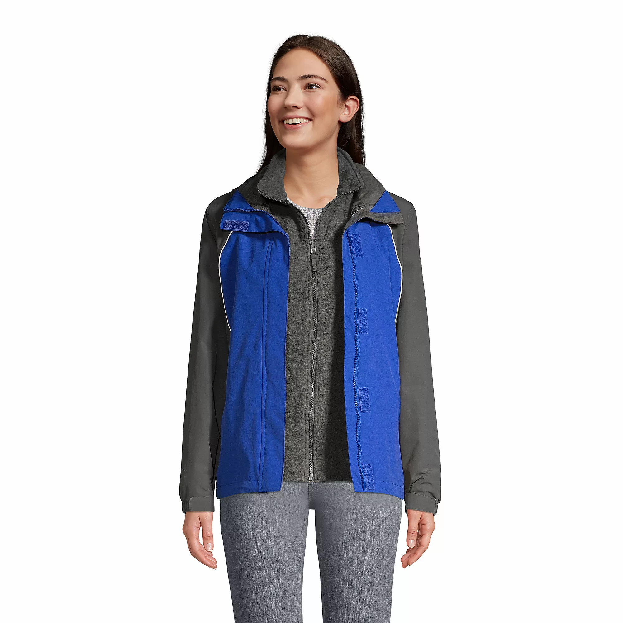 Lands' End Women's 3 In 1 Squall Jacket - Image 6