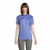 Lands' End Women's Short Sleeve Oxford Dress Shirt