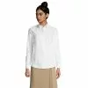 Lands' End Women's Long Sleeve Oxford Dress Shirt