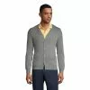Lands' End Men's Cotton Modal Button Front Cardigan Sweater