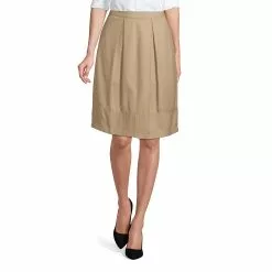 Lands' End Women's Pleated Skort Top Of Knee