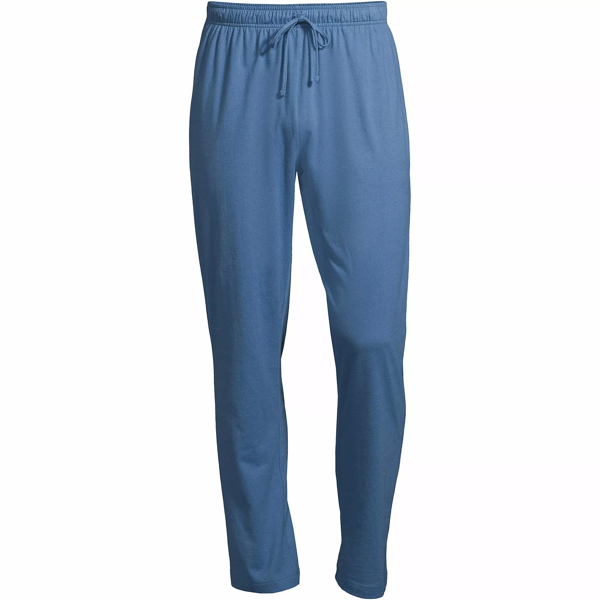 Lands' End Men's Big And Tall Knit Jersey Sleep Pants - Image 5