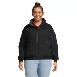 Lands' End Women's Plus Size Classic Squall Jacket