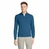 Lands' End Men's Fine Gauge Cashmere Quarter Zip