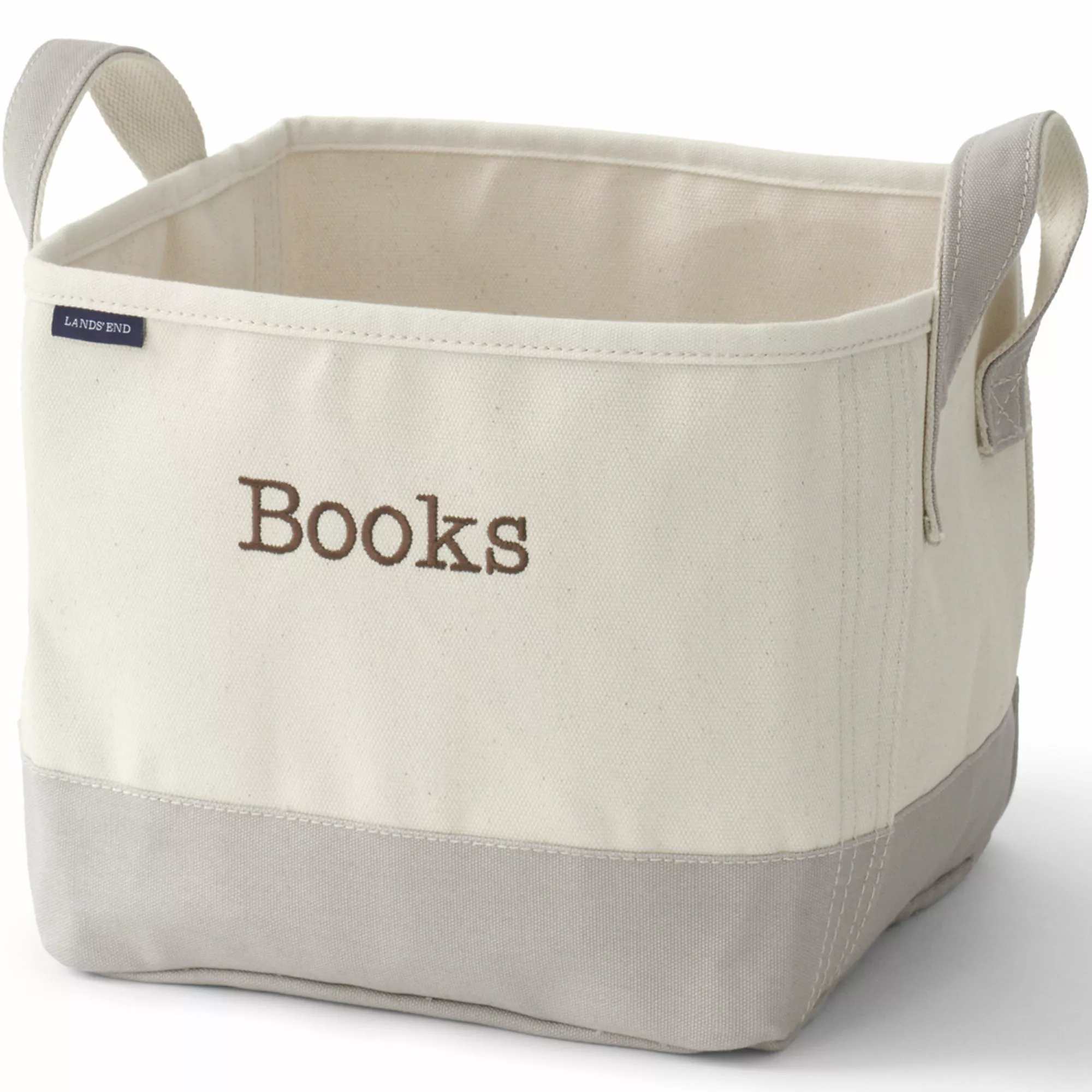 Lands' End Small Canvas Storage Tote
