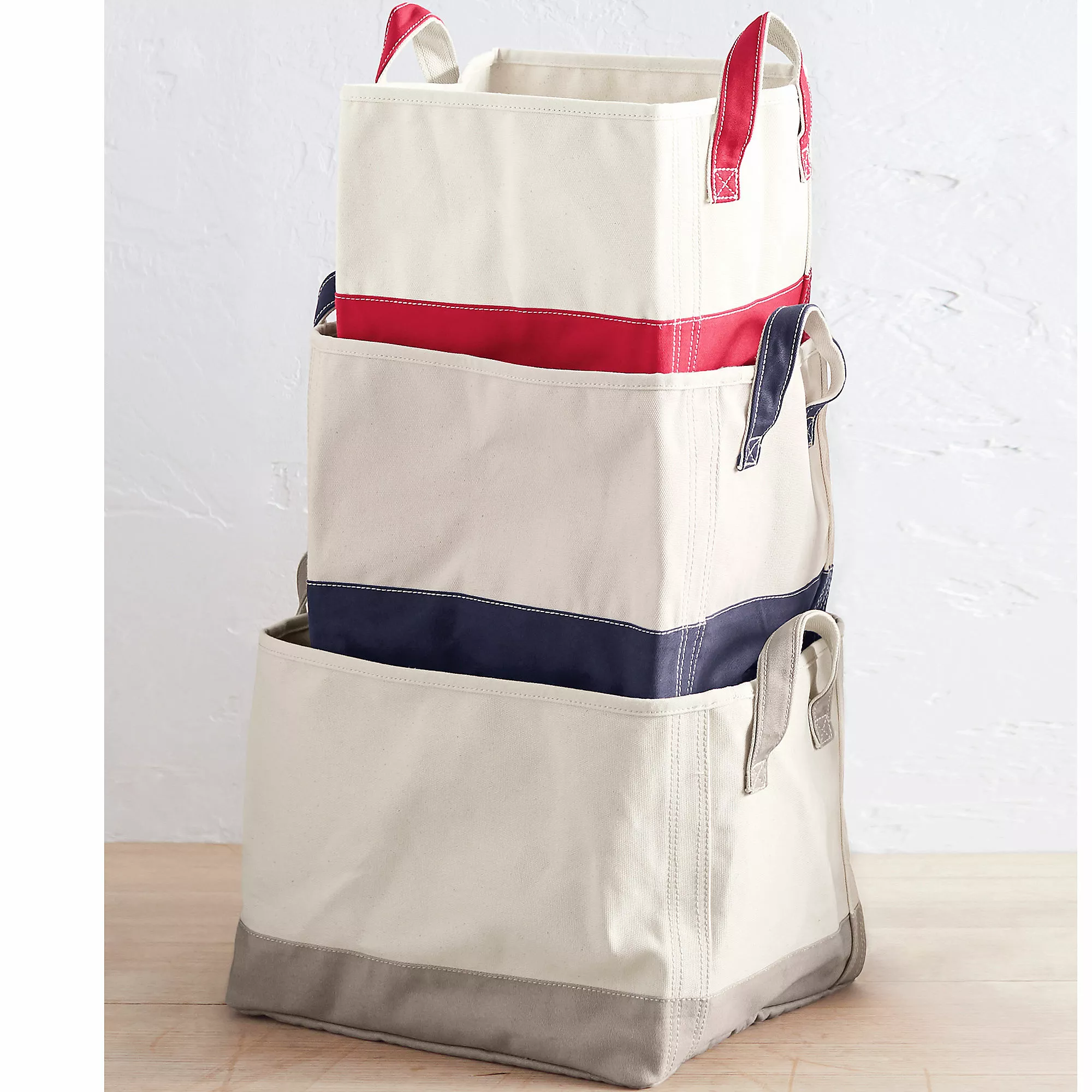 Lands' End Small Canvas Storage Tote - Image 2