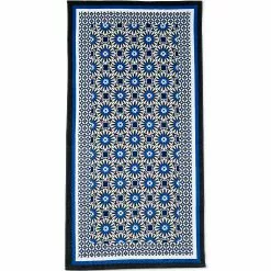 Lands' End Printed Velour Beach Towel