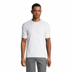 Lands' End Men's Short Sleeve Active Gym T-shirt