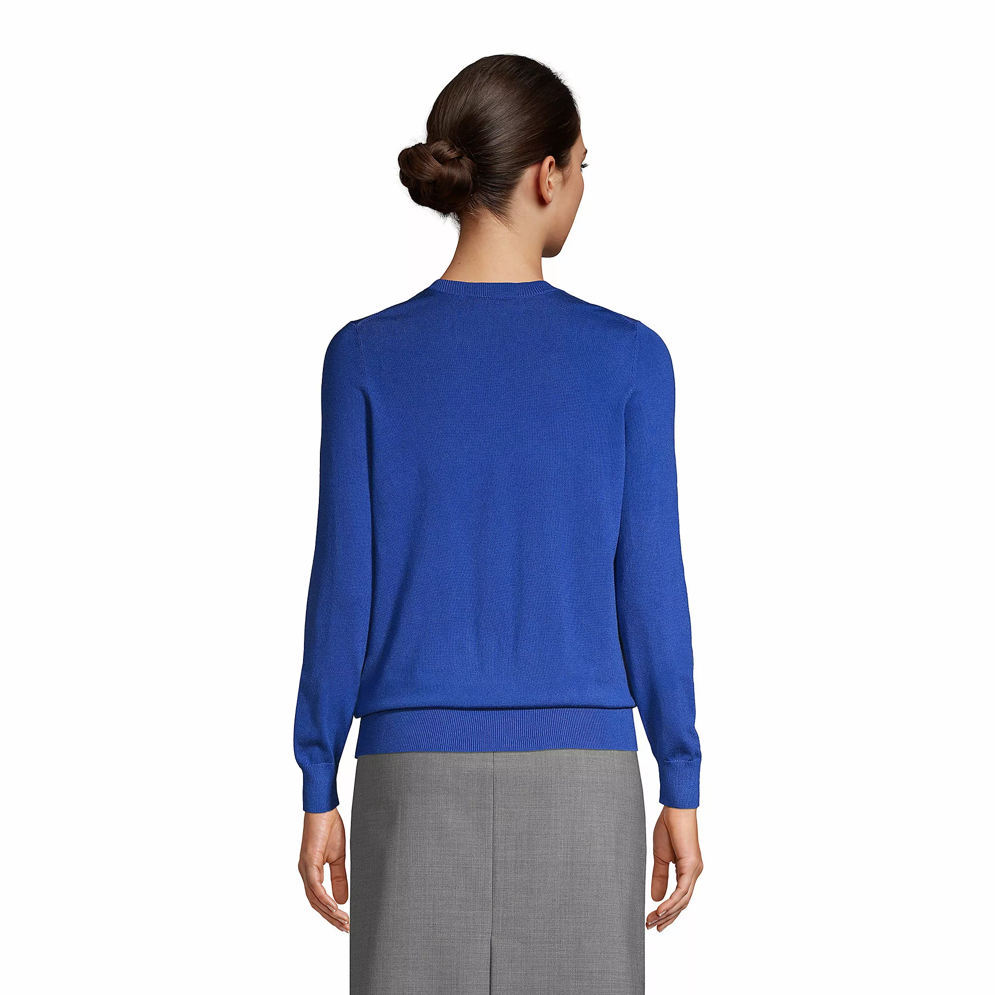 Lands' End Women's Performance V-neck Sweater - Image 2