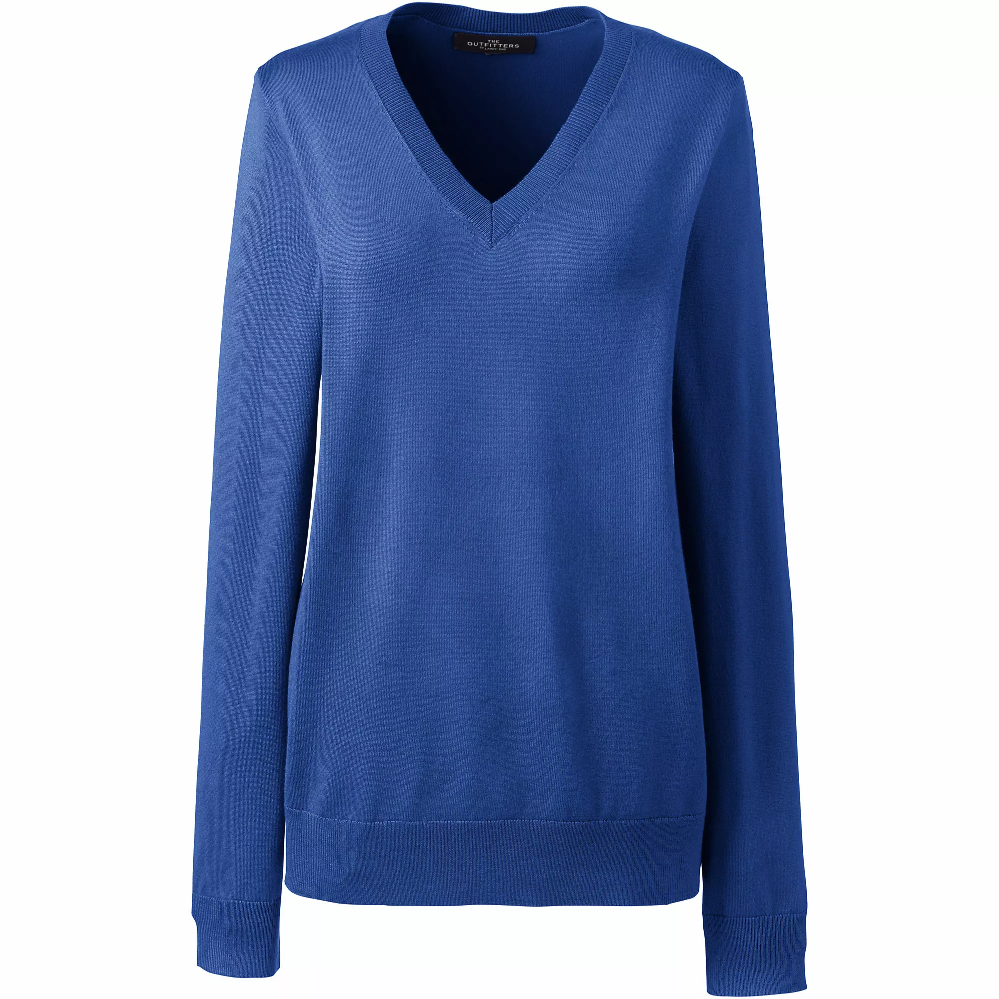 Lands' End Women's Performance V-neck Sweater - Image 5