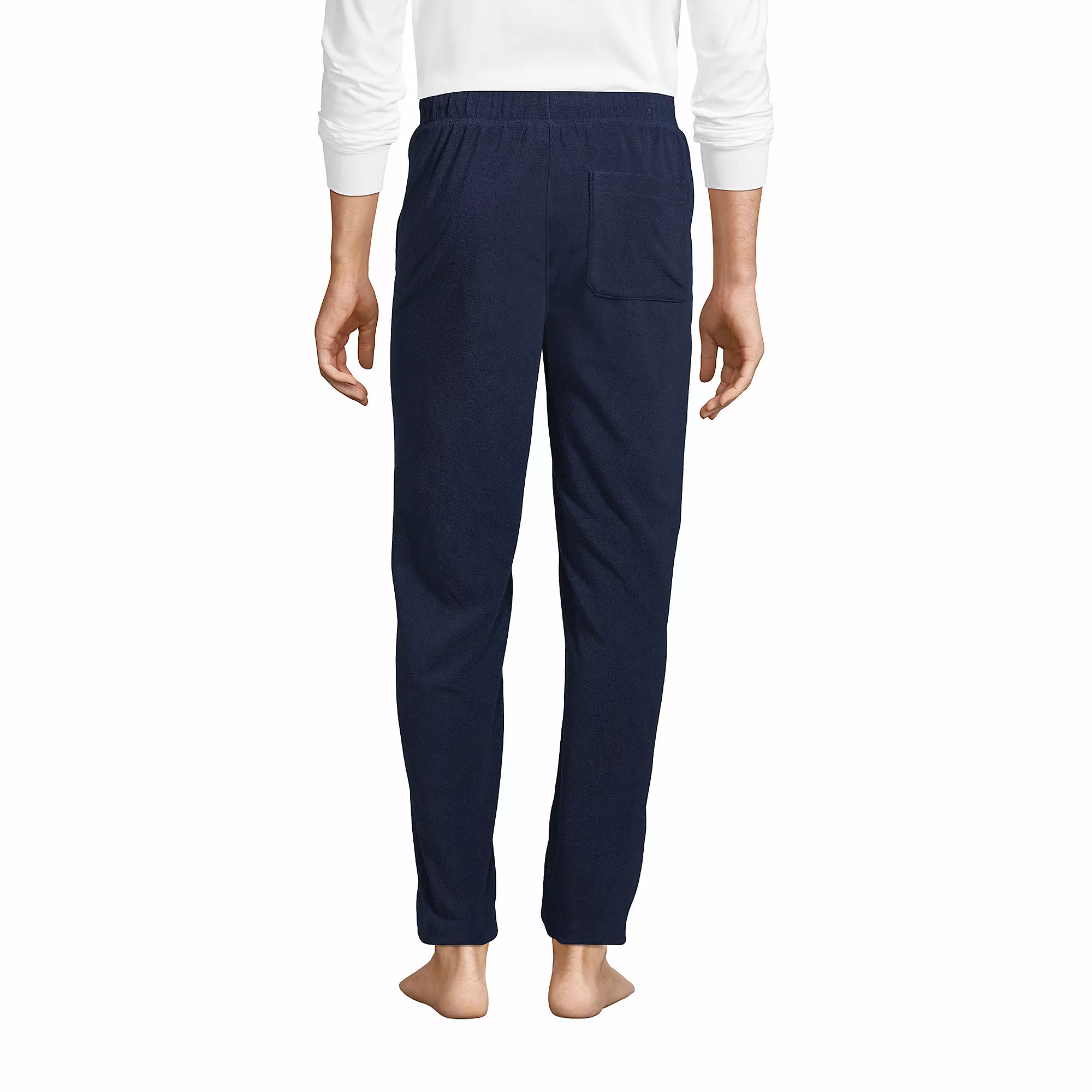 Lands' End Men's Fleece Pajama Pants - Image 2