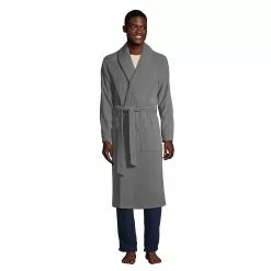 Lands' End Men's Fleece Robe