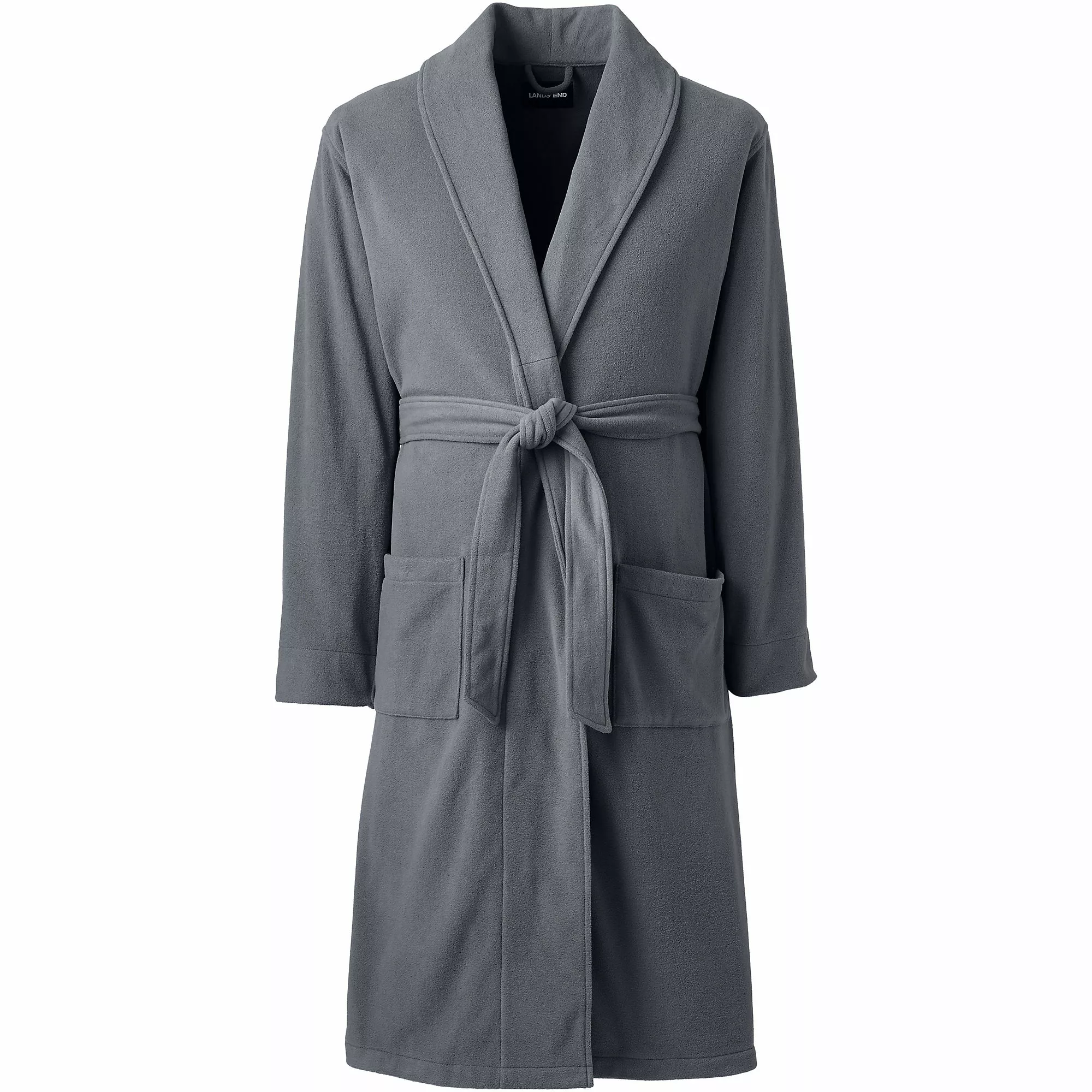 Lands' End Men's Fleece Robe - Image 4