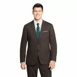 Lands' End Men's Tailored Fit Comfort First Year'rounder Suit Jacket