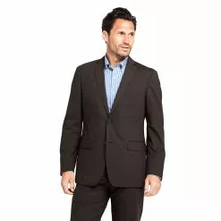 Lands' End Men's Traditional Fit Comfort-First Year'rounder Suit Jacket