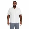 Lands' End Men's Big And Tall Traditional Fit Short Sleeve Seersucker Shirt