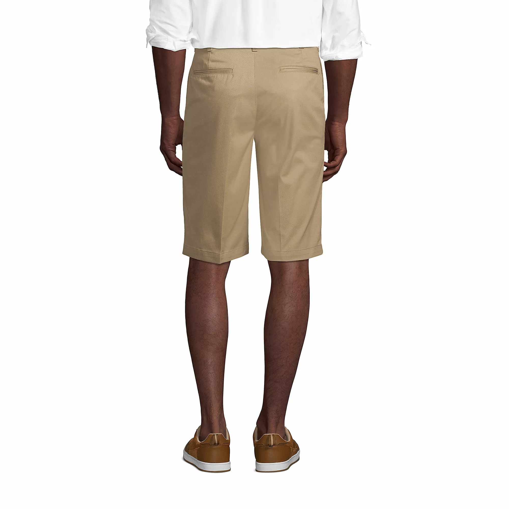 Lands' End Men's Adaptive Blend Chino Shorts - Image 2