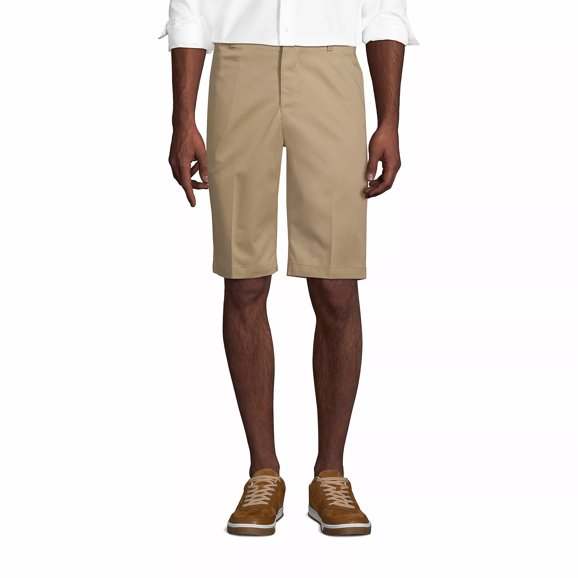 Lands' End Men's Adaptive Blend Chino Shorts