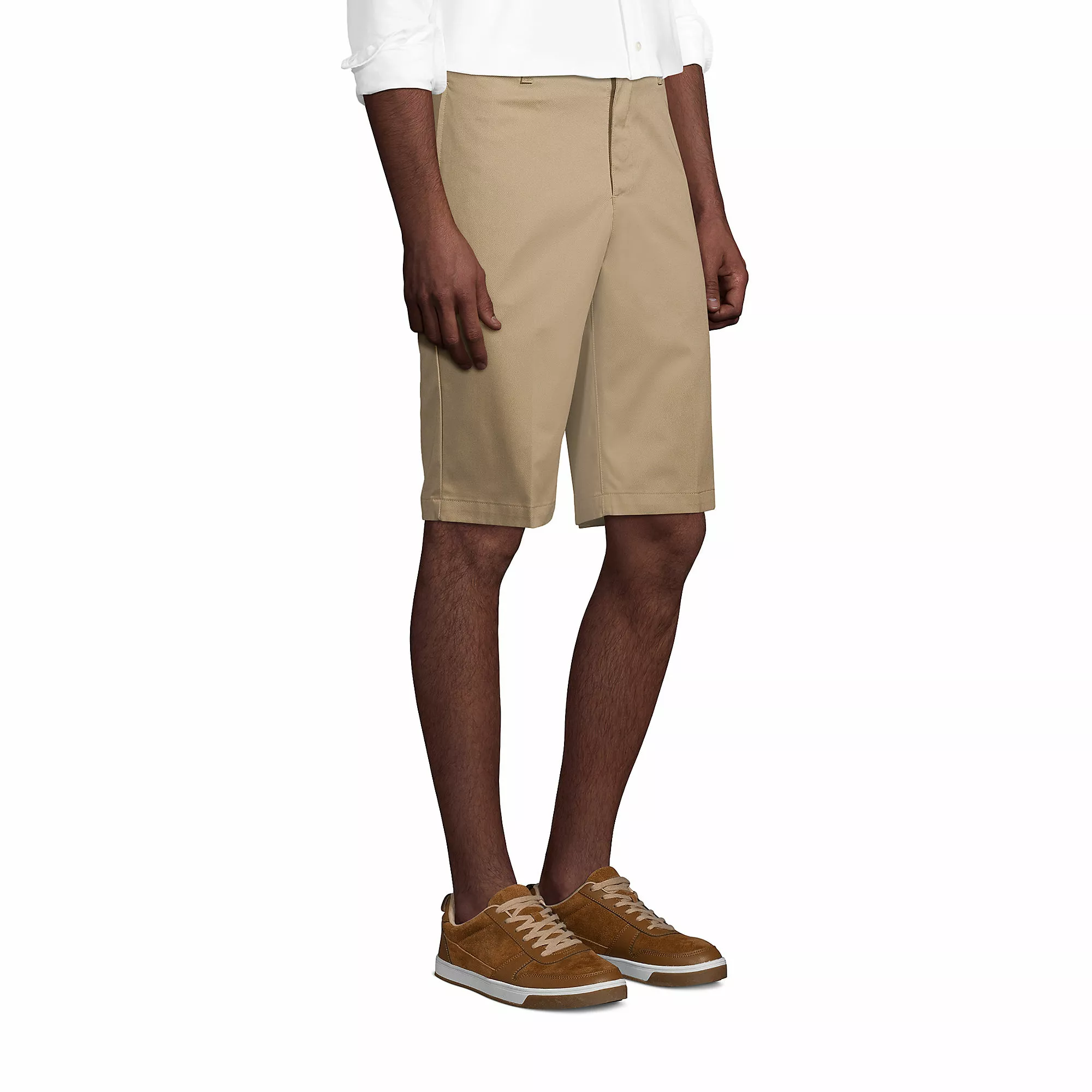 Lands' End Men's Adaptive Blend Chino Shorts - Image 3